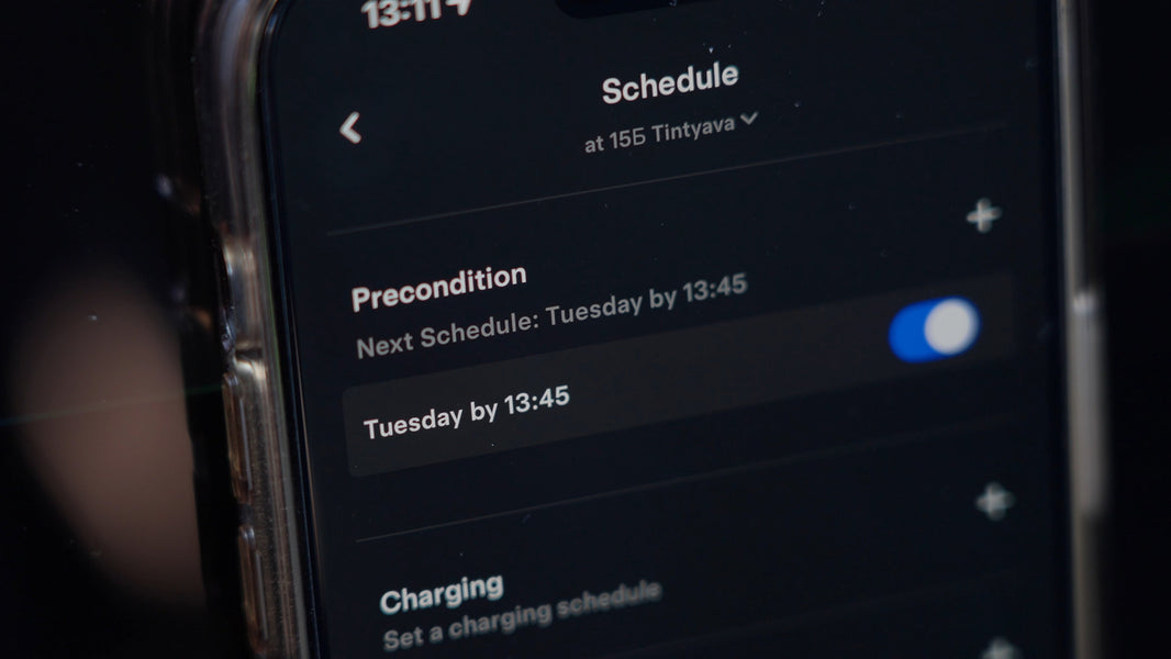 How To Create Cabin Preconditioning Schedules?
